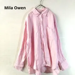 美品】ピュアルセシン ラミー オーバーシャツ ラミー 100% 25SS完売