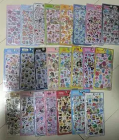 全て正規品　ディズニーなどプチドロップステッカーまとめ売り23枚