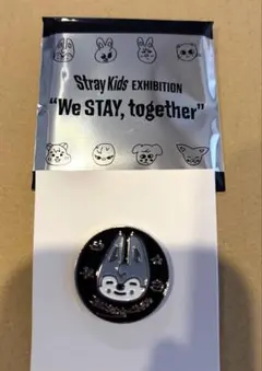 straykids展示会ランダムピンバッチ バンチャン　ウルフチャン