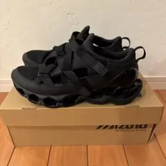 【美品】MIZUNO WAVE PROPHECY STRAP 27cm ブラックのサムネイル