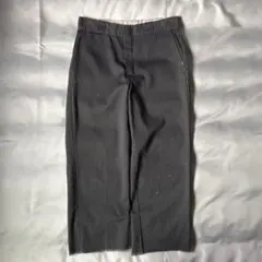 90s ディッキーズ ワークパンツ カットオフ ブラック TALON USA製