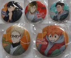 ❌ ハイキュー❌ 　影山　&　孤爪　&　岩泉　&　月島　&　日向缶バッジ