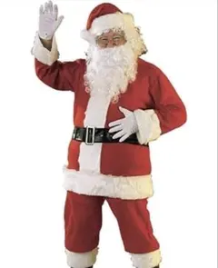 サンタクロース コスチューム 5点セット　サンタクロース衣装