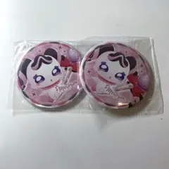 メロロン 缶バッジ4個セット まとめ キュアキッス キミとアイドル