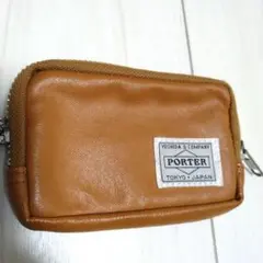 PORTER フリースタイル キャメル マルチケース 美品 - メルカリ