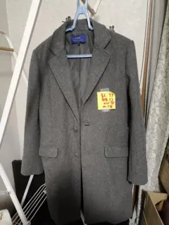 グレー チェスターコート ウール混紡　アーバンリサーチ