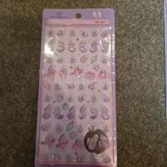 正規品ディズニー ボンボンドロップシール mini ヤングオイスター