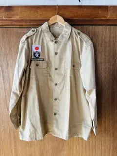 美品｜ボーイスカウト長袖シャツ175㎝（ボーイ隊、ボーイスカウト連盟）