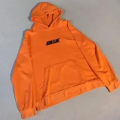 メンズ LASH MUSIC BILLIE パーカー オレンジ XL