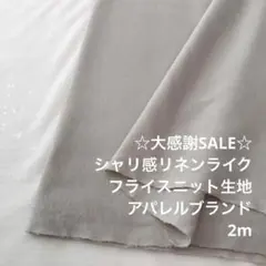 A8X/6945-03◆2m 感謝祭/綿レーヨン混フライスニット生地/アパレル