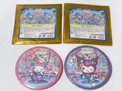 ネオナツマツリIII 缶バッジ　マイメロ　クロミ　ピューロランド