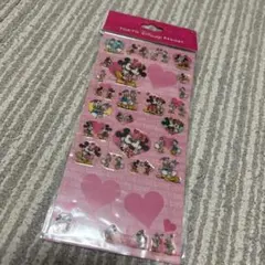 ディズニー　ミッキーフレンズ　キラキラ　ラメ入りシール