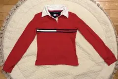 Tommy ゴルフウェア XS ポロシャツ レッド