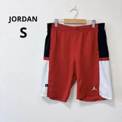 ジョーダン ハーフパンツ ストレート レッド ポリエステル 赤 黒 白 Sのサムネイル