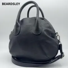 完売品✨ビアズリー ラウンドミニボストンバッグ ショルダーバッグ 2way 黒