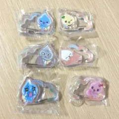 しずくちゃん アクリルカラビナ コンプリートセット　オーロラ　ガチャガチャ