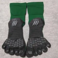 TABI 緑色 5本指ソックス　Mサイズ