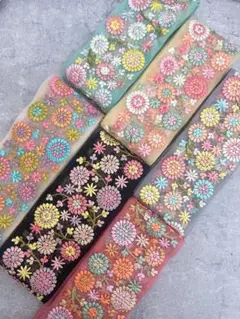 インド刺繍リボン 和洋裁材料