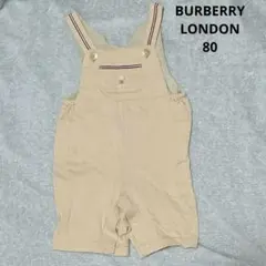 BURBERRY LONDON ベア刺繍 オーバーオール 80cmのサムネイル