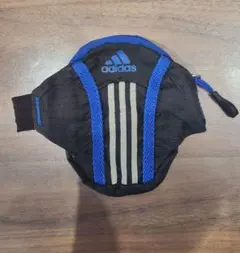 adidas メッシュポーチ ブラック/ブルー
