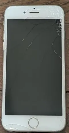 Apple iPhone6 64GB シルバー docomo 画面割れあり