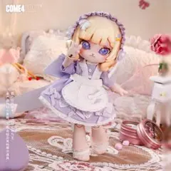 COME4FREE 花言葉 紫 エプロンドレス アウトフィット