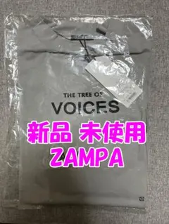 新品未使用 ZAMPA フロッキーロゴハイネックTシャツ