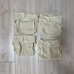 おむつカバー　新生児サイズ50 4枚セット
