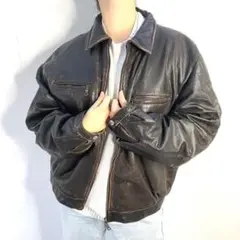 レザージャケット xl