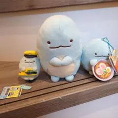 すみっコぐらし とかげ ぬいぐるみ　マスコット　セット