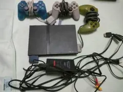 【ソフト8本おまけ付】PS2 本体セット プレイステーション2 メモリーカード付