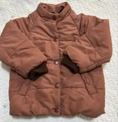 BREEZE 中綿コート 120cm 茶色