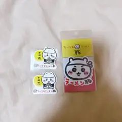 ちいかわラーメン豚　ステッカー　ちいかわ　特典