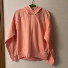 PUMA サーモンピンク スウェットパーカー M