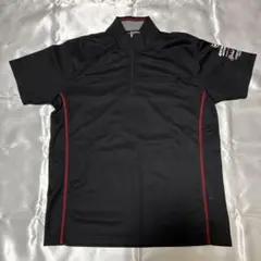 【未使用品】phiten DUNLOP ハーフジップシャツ