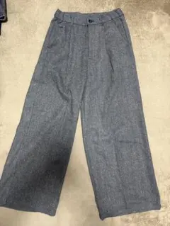 MONO-MART グレー ワイドパンツ Sサイズのサムネイル