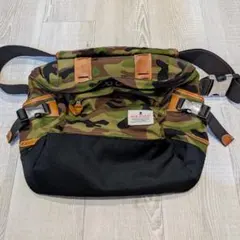 MAKAVELIC メッセンジャー ショルダー レザー 迷彩 カモフラ