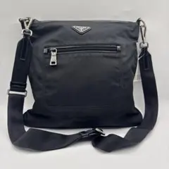 Gカード付】プラダ ショルダーバッグ 2way カメラバッグ 三角ロゴ ネロ