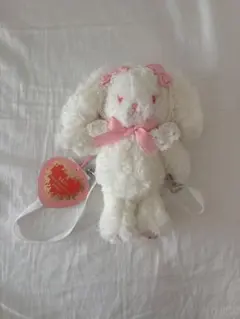 うさくみゃリュックミニミニ☆ホワイト★エンジ☆赤リボン うさくみゃリュックミニミニ☆ホワイト☆エンジ☆赤リボン - メルカリ