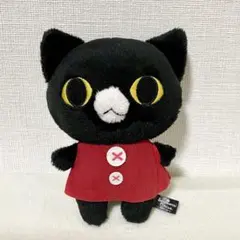センチメンタルサーカス クロ　黒猫 ぬいぐるみ 赤い服