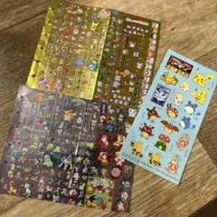 ポケモン　シール　ルギア 付録　レア　まとめ売り　とっとこハム太郎　ミニシール