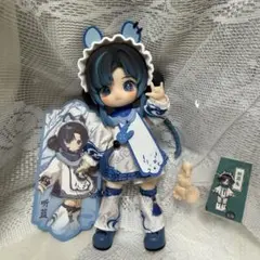 サ*ト様 NAGI ナギ　次元界TOY 雲墟記兎 听藍　ドール　水色　青色
