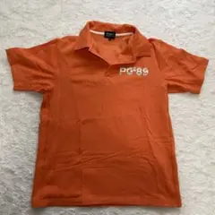 中古品　PG89 オレンジ ポロシャツ