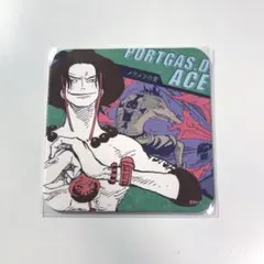 ワンピース ONE PIECE アートコースター アトコ エース ①
