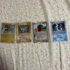 ポケモンカード カイリキー 旧裏、サンドパン他 4枚セット