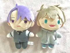 ツルネ つながりの一射 オリジナルぬいぐるみ 二階堂 永亮 藤原 愁 2種