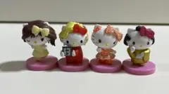 HelloKittyコラボレーション チョコエッグ ハローキティ 4つセット