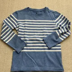 ユニクロ　ボーダーカットソー120