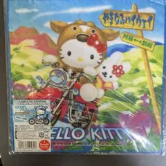 ハローキティ　ご当地　レア　映画みつばちハッチ　ハンカチタオル 未使用 レア ハローキティ みつばちハッチ コラボ プチタオル 2010