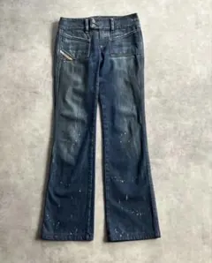 diesel bootcut denim 00s y2k archive